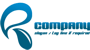 Letter R Leaf Logo<br>Watermark will be removed in final logo.