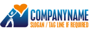 Man and Heart Logo