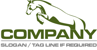 Horse Jumping Logo