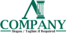 Letter A and Pillar Logo<br>Watermark will be removed in final logo.