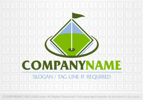 Logo 1715: Golfing Logo