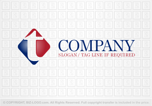 Logo 1673: Letter t Logo