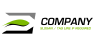 Green Swoosh Letter E Logo