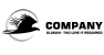 Flying Eagle Silhouette Logo