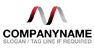 Ribbon Letter M Logo