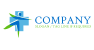 Person Medical Cross Logo