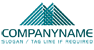 Geometric Mountains Logo