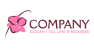 Pink Flower Logo