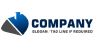 Blue and Grey Roof Logo<br>Watermark will be removed in final logo.