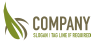 Leaf and Swoosh Logo<br>Watermark will be removed in final logo.