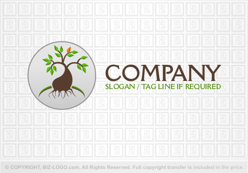 Logo 2128: Tree Logo Badge