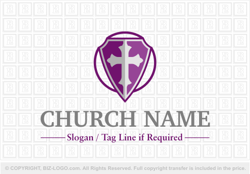 Logo 2492: Christian Shield Logo