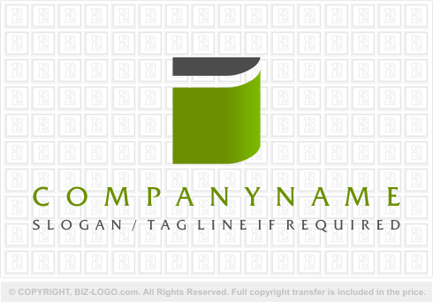 Logo 2416: Abstract Paper Logo