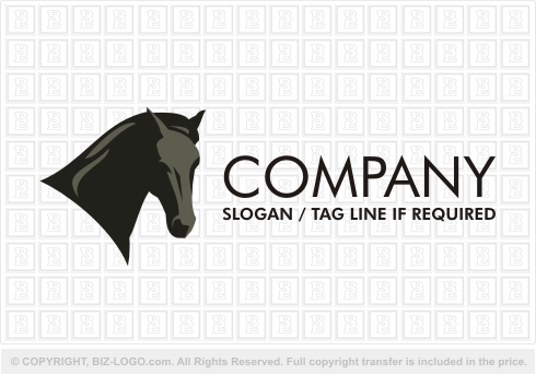 Logo 2438: Logo of a Horse