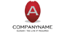 Letter A on Red Shield<br>Watermark will be removed in final logo.