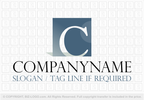 Logo 2450: Elegant Letter C Logo