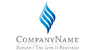 Blue Flames Logo