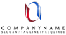 Blue and Red Logo