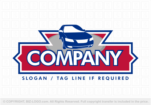 Logo 3453: Car Sales Logo