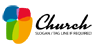 Colorful Church Logo