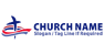 Cross and Ribbon Logo