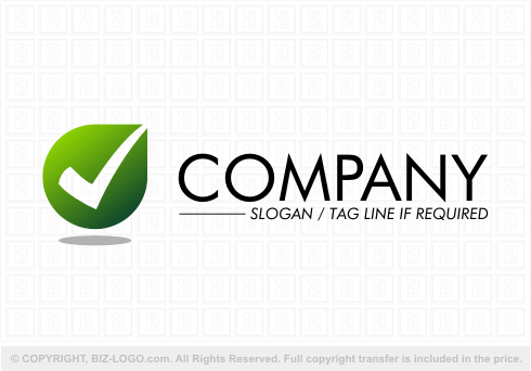 Logo 3291: Tick Box Logo