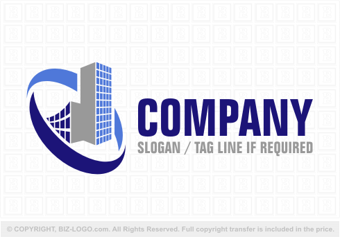 Logo 2842: Commercial Construction Logo