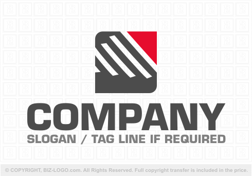 Logo 2866: Red Arrow Box Logo