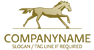 Running Horse Logo Design