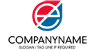 Red and Blue E Logo