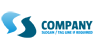 Blue S Logo Design
