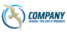 Seagull Flying Logo