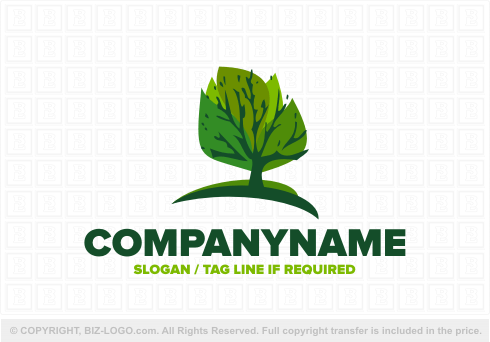 Logo 3127: Lonely Tree Logo