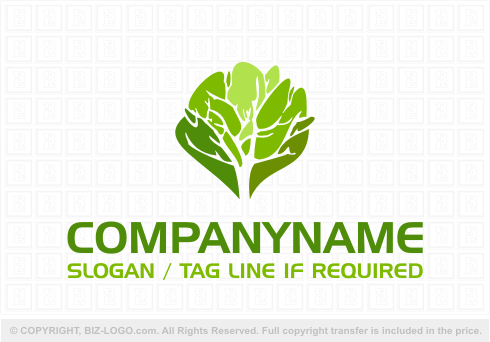 Logo 3133: Tree Branches Logo