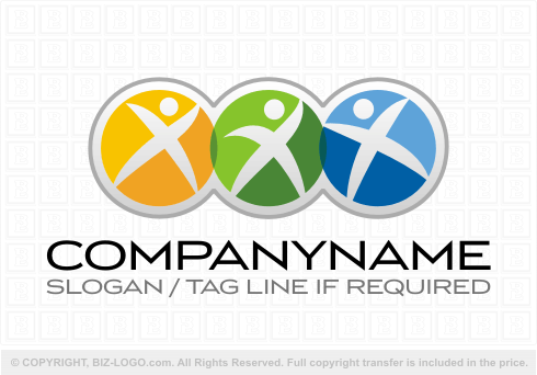 Logo 3980: Fitness Friends Logo