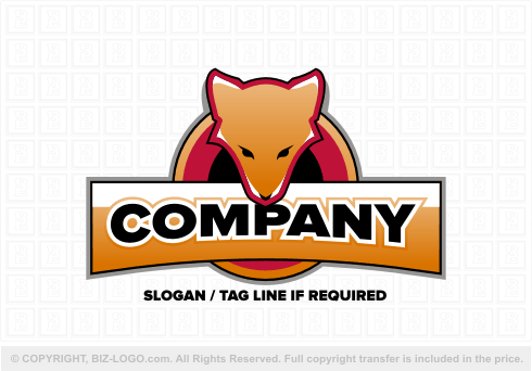 Logo 3534: Fox Head Logo