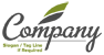 Two-Part Leaf Logo