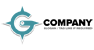 Letter G Compass Logo<br>Watermark will be removed in final logo.