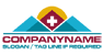 Abstract Medical Cross and Mountains Logo<br>Watermark will be removed in final logo.