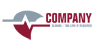 EKG and Swoosh Logo<br>Watermark will be removed in final logo.