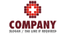 Medical Cross Pixels Logo
