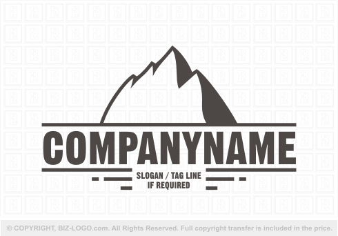 Logo 4175: Mountain Summit Logo