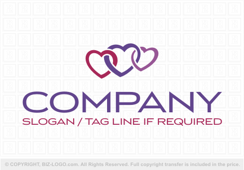 Logo 4360: Heart Chain Logo