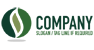 Geometric Leaf Logo