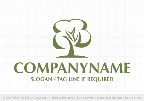 Logo 4100: Large Tree Logo