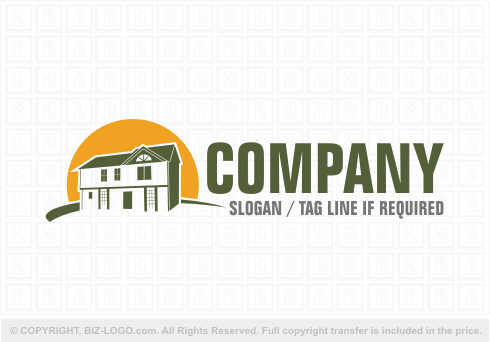 Logo 3871: Beautiful House Logo