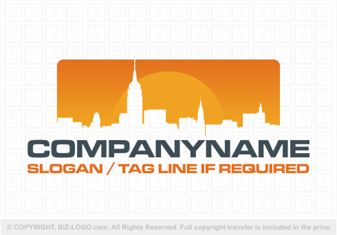 Logo 3865: City Skyline Logo Design