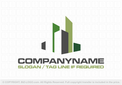 Logo 4281: Group of Buildings Logo