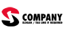 Red and Black S Logo