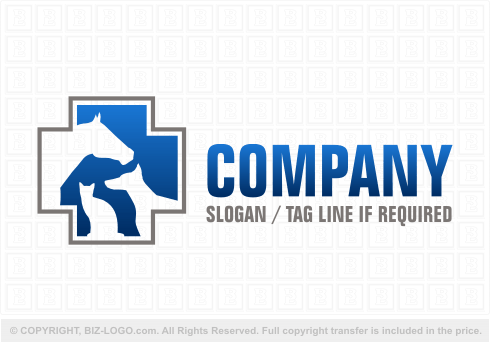 Logo 4447: Veterinarian Logo Design